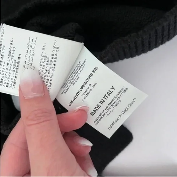 Off-White c/o Virgil Abloh cutout cardigan